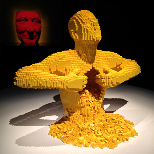 The Art of the Brick by CocolaCoquette.com